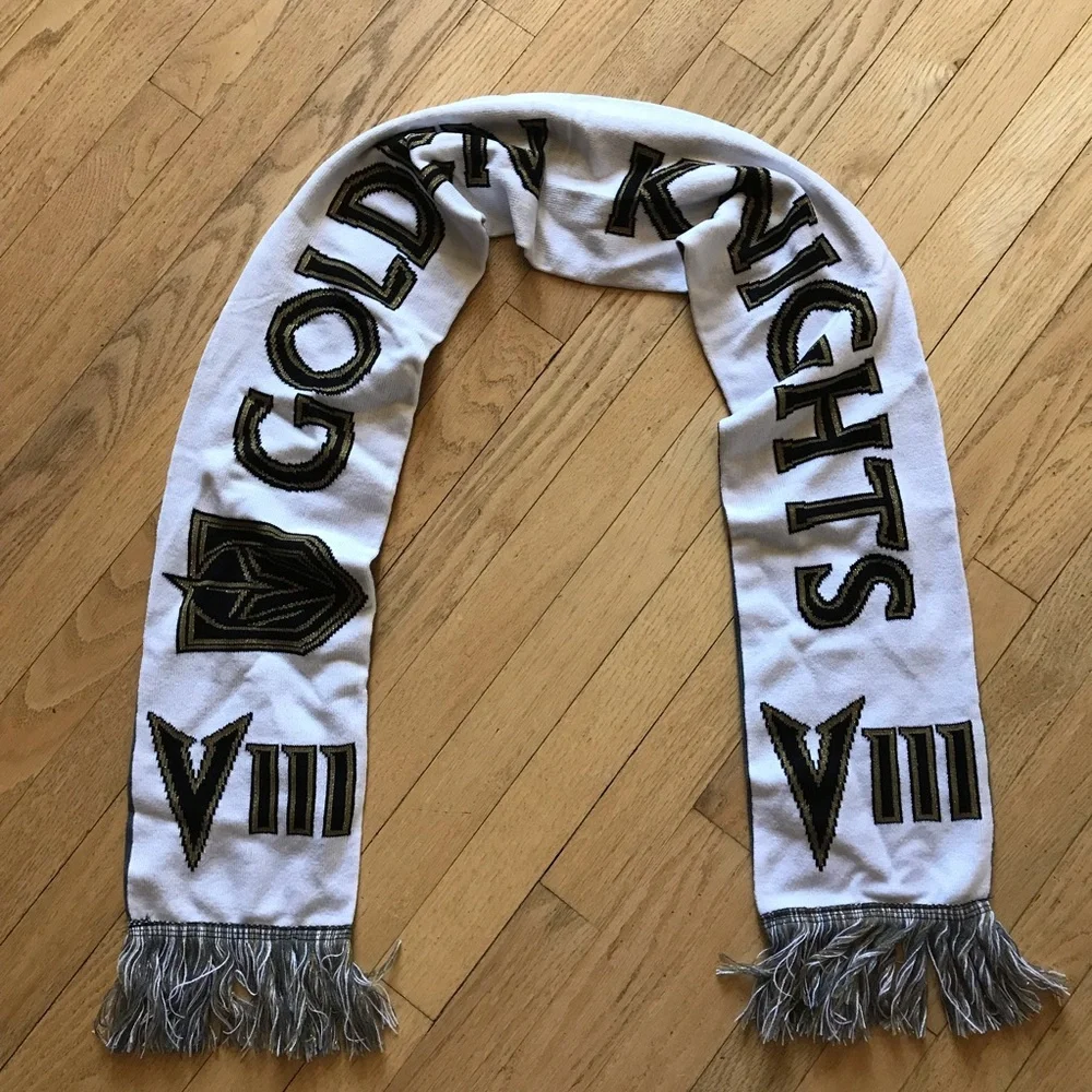 Vegas Golden Knights 2024 Season 8 Member Box Varsity Bomber Jacket XL Scarf Pin - Picture 12 of 15